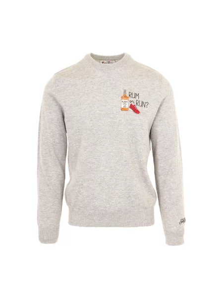 Sweter Mc2 Saint Barth szary
