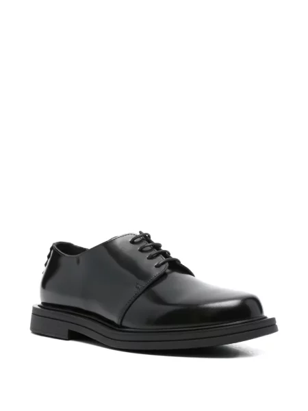Pantofi The Antipode cu șireturi din piele negru