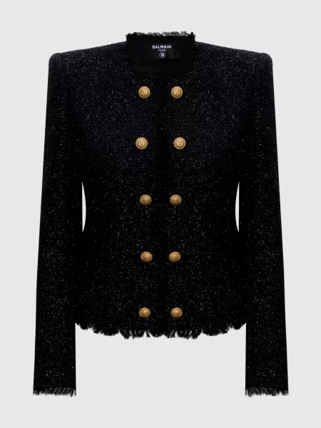 Пиджак Balmain черный