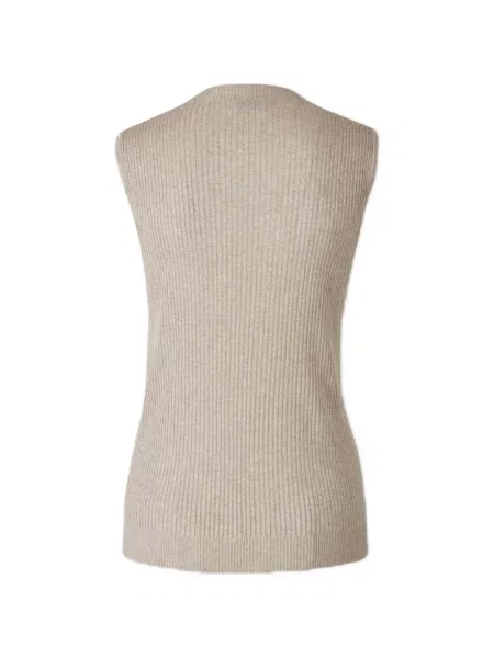 Top Peserico fără mâneci tricotate