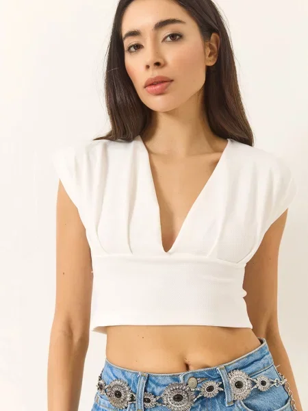Bianco Lucci Bluză alb
