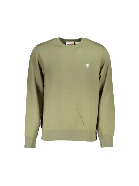 Bluza Timberland z dekoltem w kształcie litery U zielona