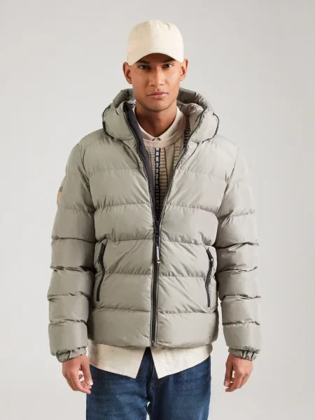 Superdry Geacă de iarnă pastel verde