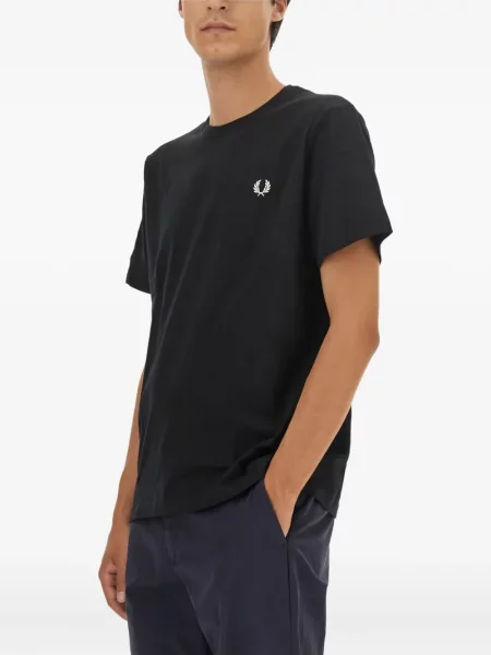 Tricou Fred Perry cu autograf negru