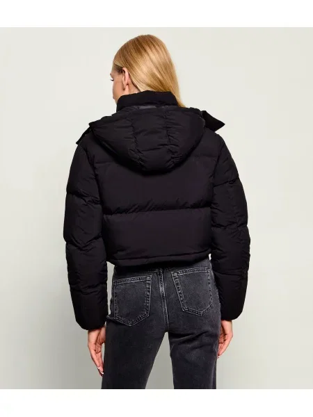 Tommy Jeans Geacă de puf Alaska | Cropped Fit negru