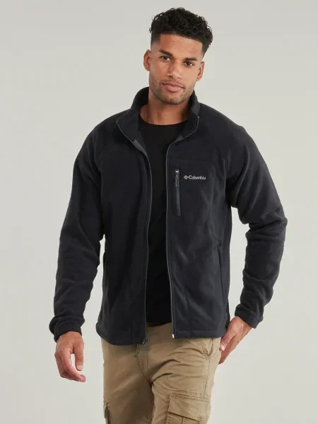 Fleece fleece melegítő felső Columbia fekete