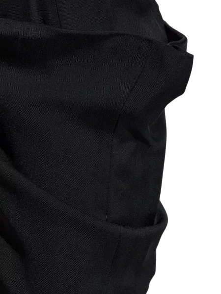 Fusta maxi Sportmax drapată negru