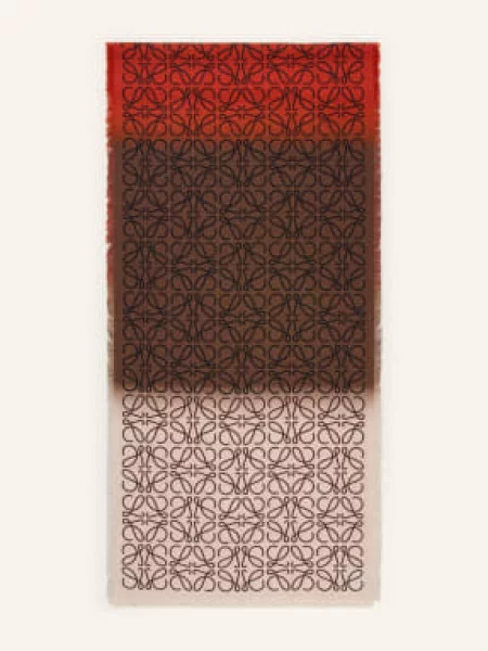 Loewe Szal orange beżowa