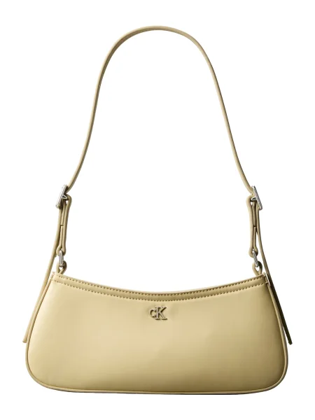 Kabelka Calvin Klein béžová