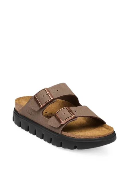 Sandale Birkenstock cu cataramă maro