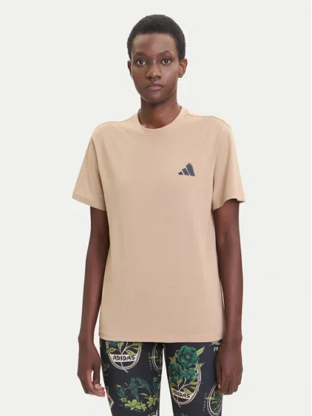 Adidas Póló City Tech Summer Graphic Regular Fit bézs
