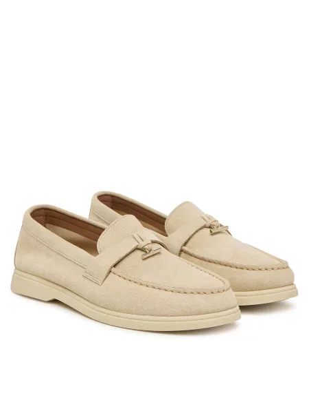 BOSS Loaferke Sienne bež