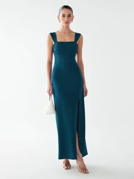 BWLDR Rochie Holly închis verde