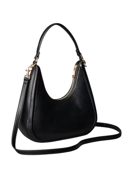 Kabelka Calvin Klein Bold Ck Small Crescent čierna