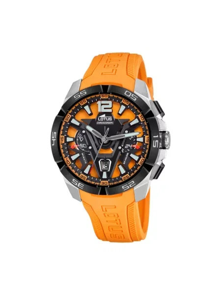 Lotus Analogové hodinky Chronograph Vortex' oranžová