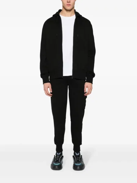 Mikina s kapucí Calvin Klein Jeans černá