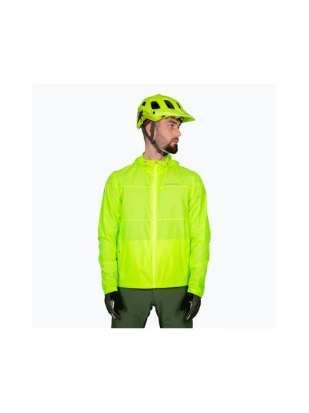 Велосипедна куртка Endura Hummvee Windshell hi-viz жовта
