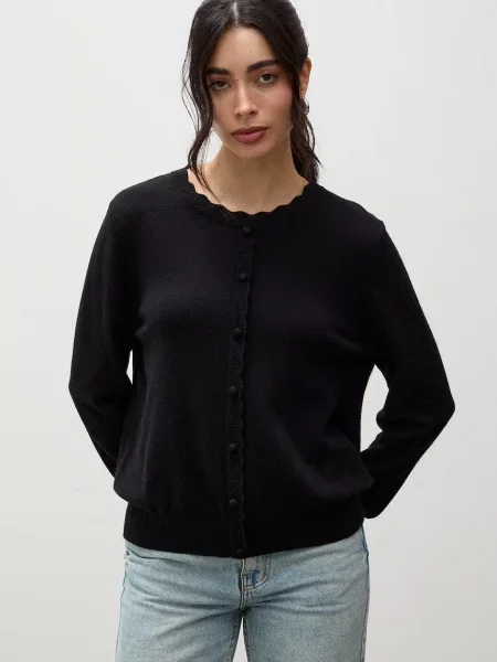 Answear.LAB pulover pentru femei cu lână negru