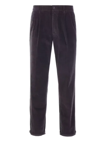 Pantaloni Incotex de catifea cord violet