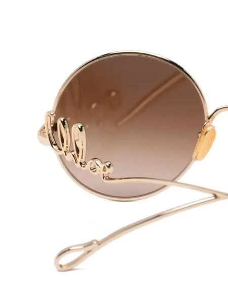 Ochelari de soare Chloé Eyewear cu gradient auriu