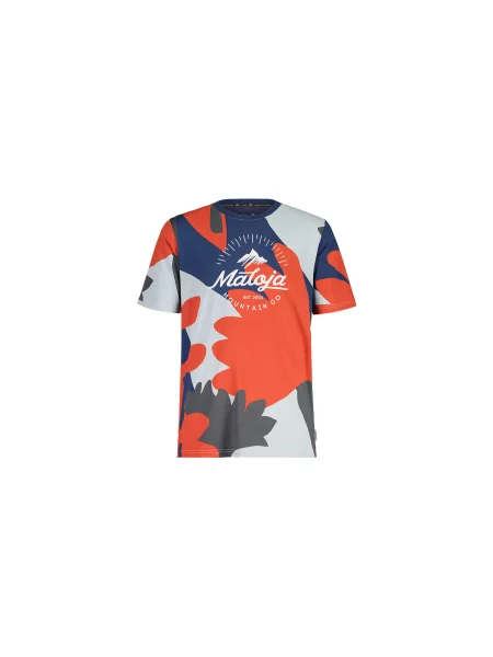 Maloja Dürrnstein M Mężczyźni Koszulki Maloja Size: S czerwony