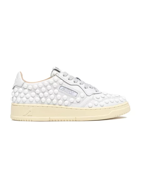 Sneakersy Autry skórzane białe