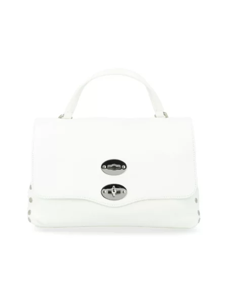 Mała torebka skórzana Zanellato beżowa