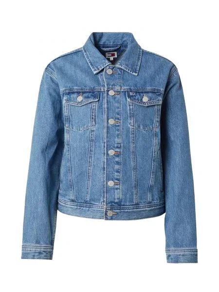 Tommy Jeans Geacă de blug albastru