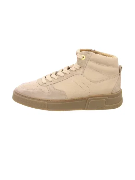 Sneakersy Paul Green skórzane beżowe