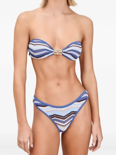 Bikini Devon tricotate albastru