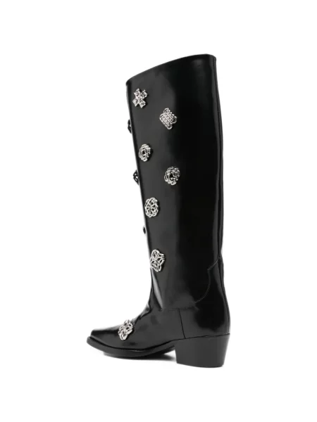 Botine Toga Pulla din piele negru
