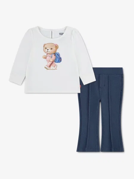 Salopetă copii Levi's® bej