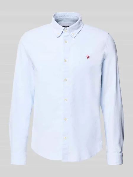 Koszula casualowa o kroju regular fit z kołnierzykiem typu button down i haftem Review
