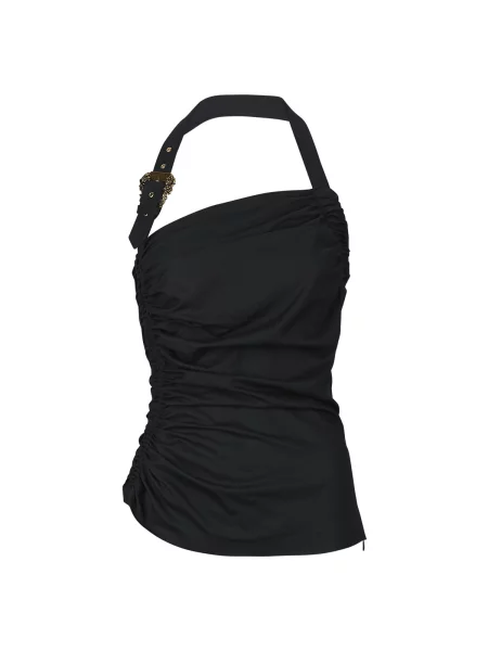 Top Versace Jeans Couture črna