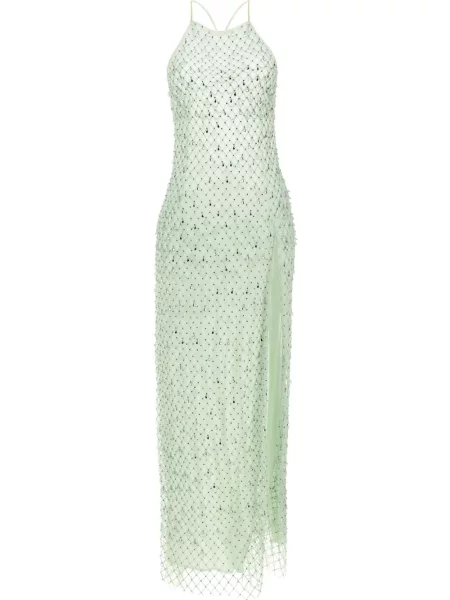Rochie Elisabetta Franchi de cristal verde
