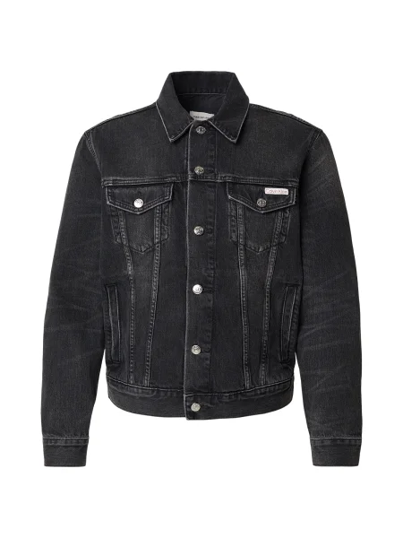 Calvin Klein Jeans Átmeneti dzseki CLASSIC farmer fekete