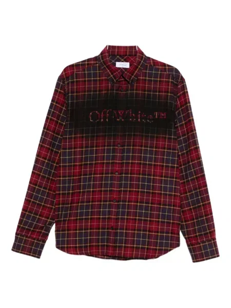 Cămașă Off-white cu imagine alb