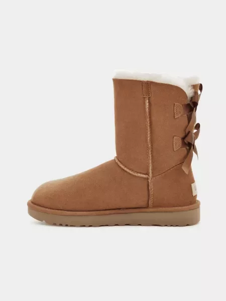 UGG Bailey Bow II Ankle boots Brown καφέ