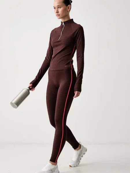 Pantaloni sport P.e Nation maro