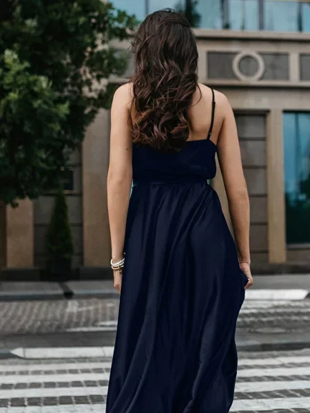 Макси платье Jadone Fashion синее