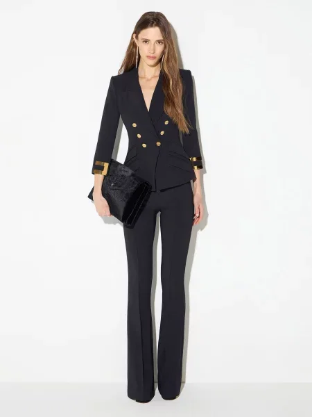 Пиджак Elisabetta Franchi черный