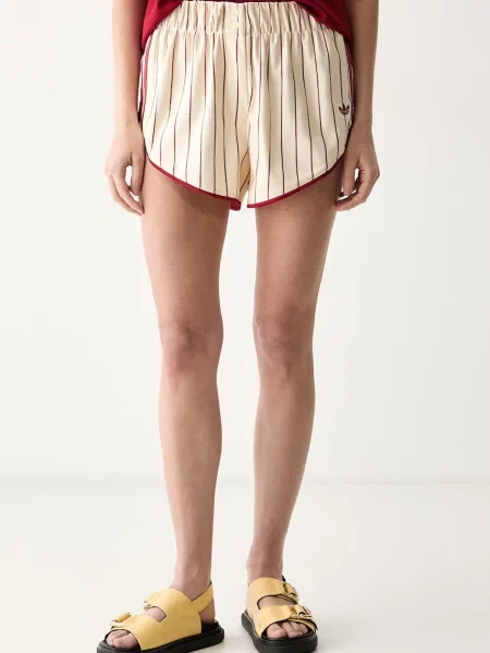 Adidas Originals pantaloni scurți pentru femei Firebird bej