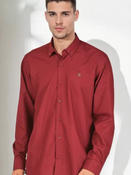 Cămașă Dewberry bordo