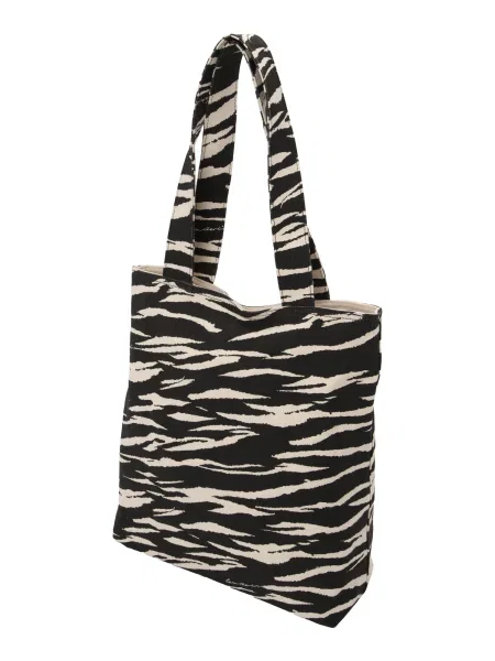 Lala Berlin Nakupovalna torba Tote Carmela ecru črna