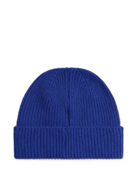 Căciulă Woolrich tricotate albastru