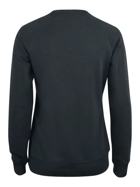Clique Bluza Premium OC Roundneck z bawełny organicznej – black czarna
