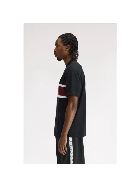 Koszulka polo Fred Perry czarna