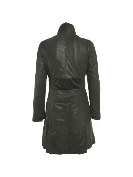 Trenci Versace Jeans Couture din piele gri