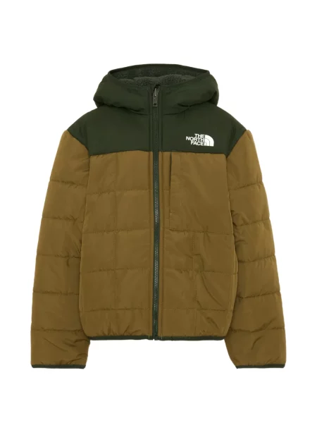 Kurtka dziecięca The North Face brązowa