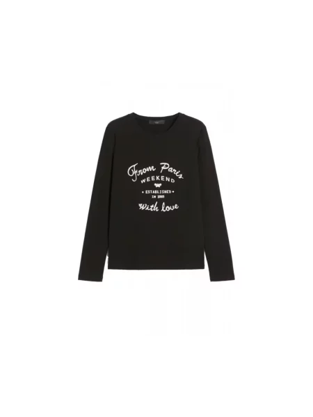 Top Weekend Max Mara czarny